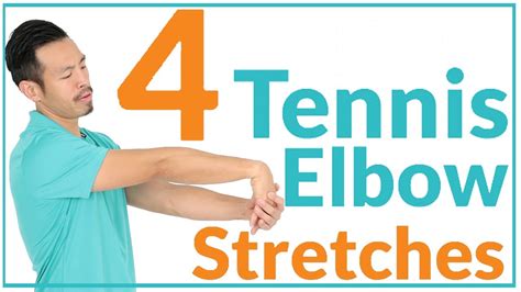 4 Easy Tennis Elbow Stretches - Feel the Results Instantly - YouTube