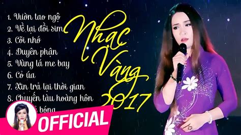 Liên Khúc Bolero Nhạc Vàng Đặc Biệt - Đào Anh Thư 2017 - YouTube