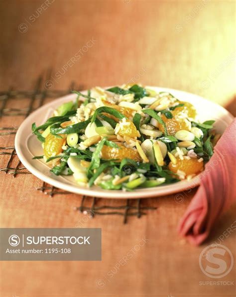 Oriental Salad with Mandarin Oranges - SuperStock