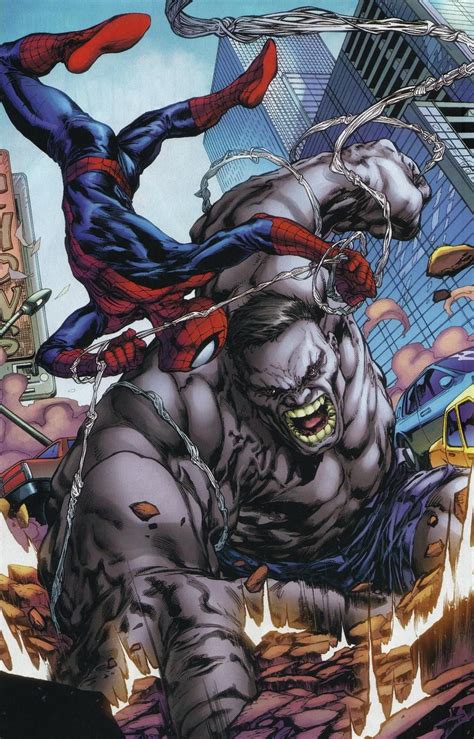 Grey Hulk vs Spiderman | Hulk marvel, Marvel superheroes, Ultimate hulk