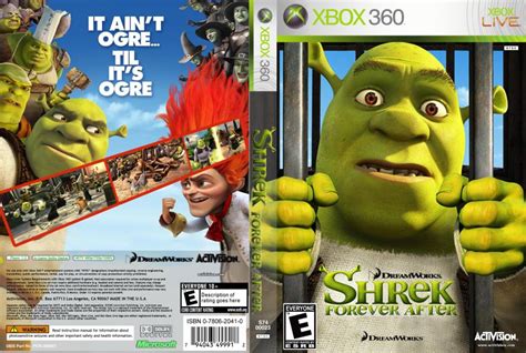 Shrek Forever After - XBOX 360 Game Covers - Shrek Forever After DVD NTSC Custom f :: DVD Covers