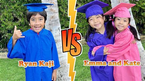 Ryan Kaji VS Emma and Kate (Kaji Family) Transformation 👑 New Stars From Baby To 2023 - YouTube