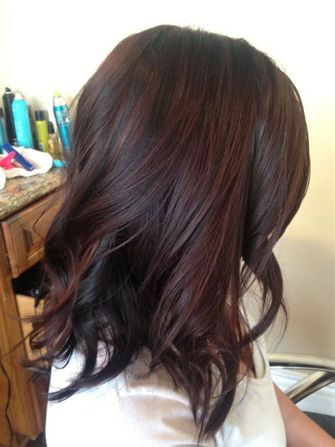 i wish i could pull this look off...Brown and red hair with highlights ...