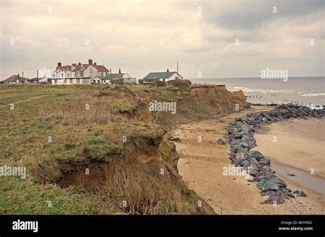 Effects of coastal erosion Stock Photo - Alamy