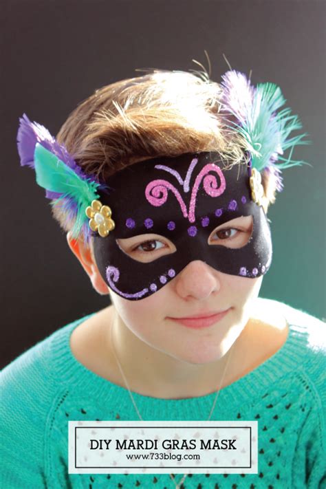 23 Of the Best Ideas for Diy Mardi Gras Masks - Home Inspiration and ...