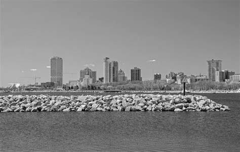 Milwaukee City Skyline Spring 2015 Photograph by Susan McMenamin - Fine Art America