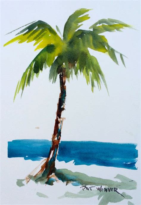 Palm Tree Beach Drawing at PaintingValley.com | Explore collection of Palm Tree Beach Drawing