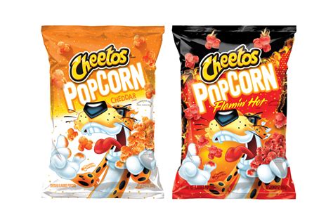 Cheddar and Flamin' Hot Cheetos Popcorns Are Hitting Shelves This Month