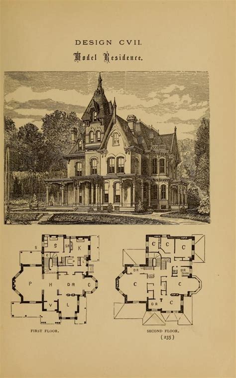 1800s house plans - Google Search | Victorian house plans, Vintage ...