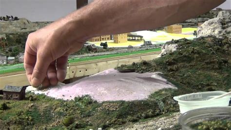 Building Scenery For N-Scale Model Railroads - YouTube