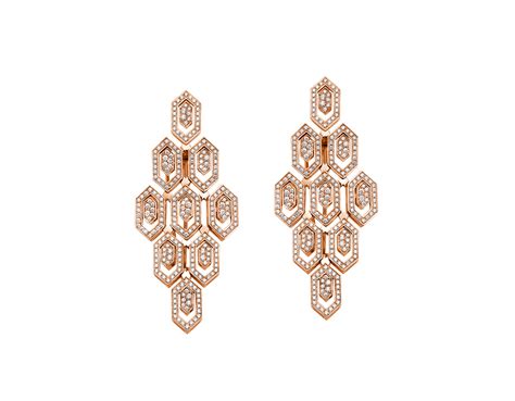 SERPENTI EARRINGS from Bvlgari | Dream jewelry, Rose gold earrings, Bvlgari jewelry