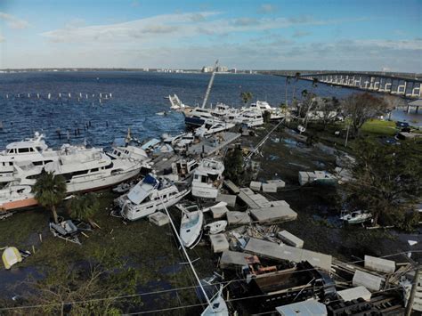 Photos show destructive wake of Hurricane Ian | PBS News