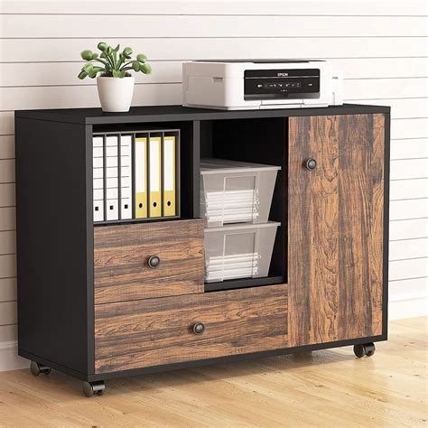 Lateral File Cabinet On Wheels - Filing Cabinets