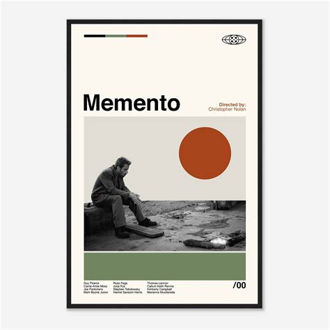 Memento Poster, Memento Movie Poster, Album Film Poster - Citiesbox