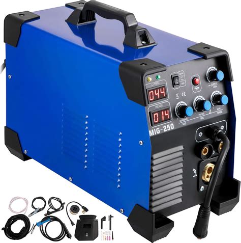 VEVOR MIG Welder 250 Amp MIG TIG Arc Welder 3 in 1 Welder Welding ...