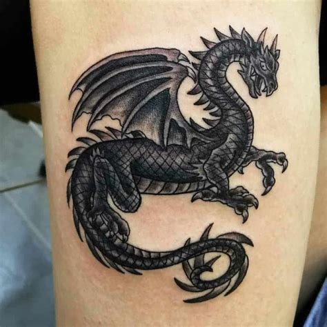 50+ Dragon Tattoo Ideas - Timeless, Beautiful & Powerful