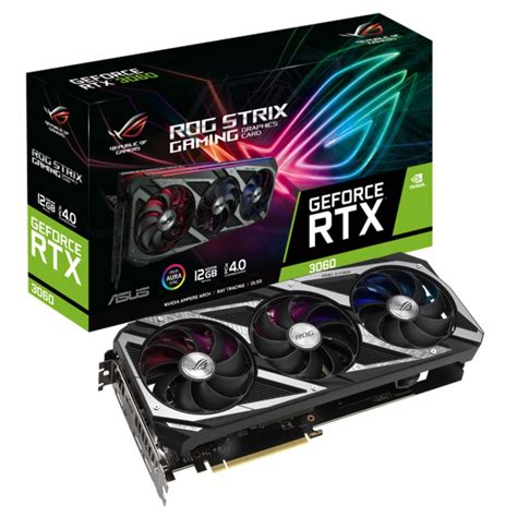 Placa Video Asus Rog Strix Geforce Rtx 3060 12gb Gddr6 - Precio-Calidad ...