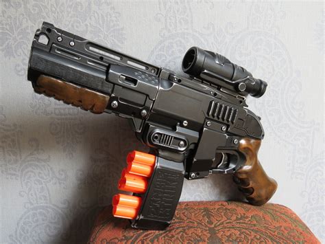 Custom Nerf Sledgefire Mod Cosplay Weapons, Weapons Guns, Diesel Punk ...