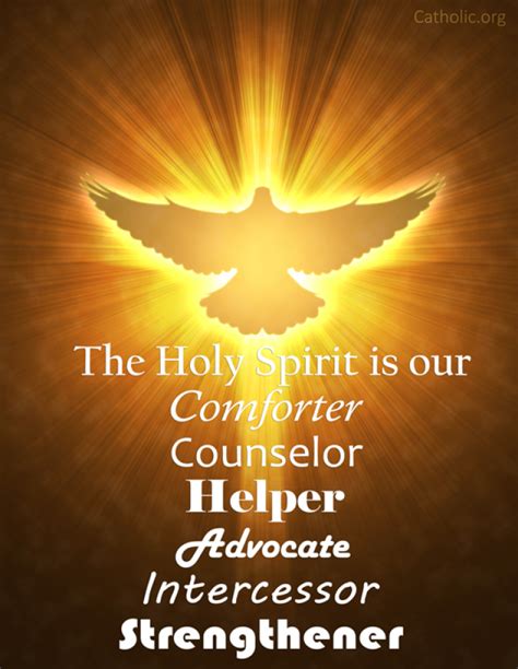 Your Daily Inspirational Meme: The Holy Spirit is... - Socials - Catholic Online