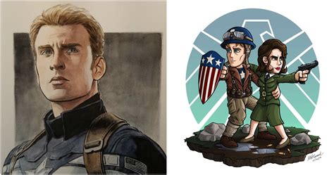 Captain America: 10 Steve Rogers Fan Art Picture That Marvel Fans Will Love