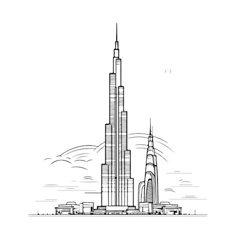 Burj Khalifa Coloring | My XXX Hot Girl