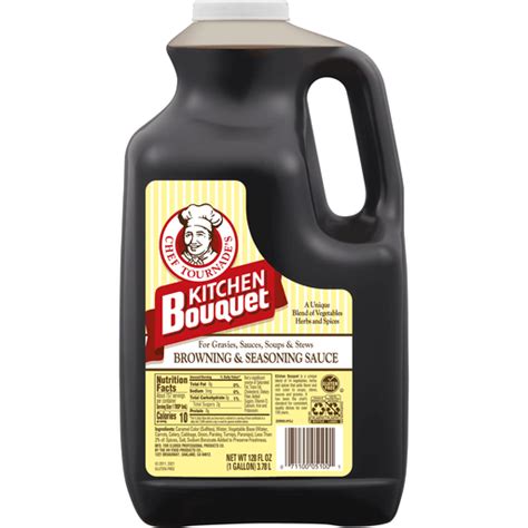 Kitchen Bouquet® Browning & Seasoning Sauce, 128 Ounce, 4 Bottles/Case (05100) | Northgate Market