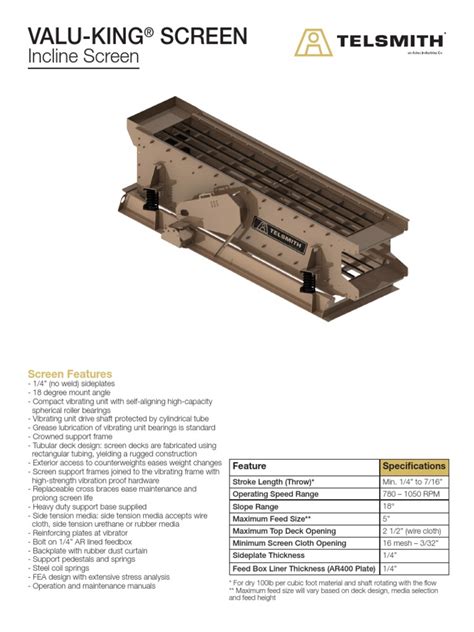 Valu King Screen 1 | PDF | Safety | Bearing (Mechanical)