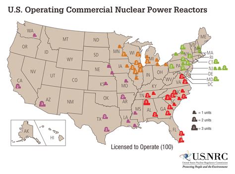 How many nuclear power plants are there in the United States?