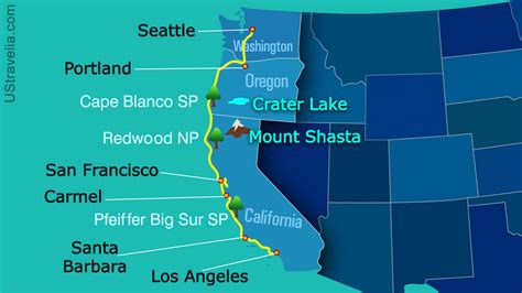 Valuable Tips for Planning a Drive from Seattle to Los Angeles - US Travelia