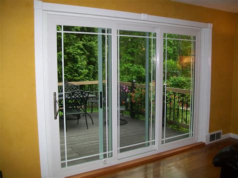 Triple Panel Patio Doors