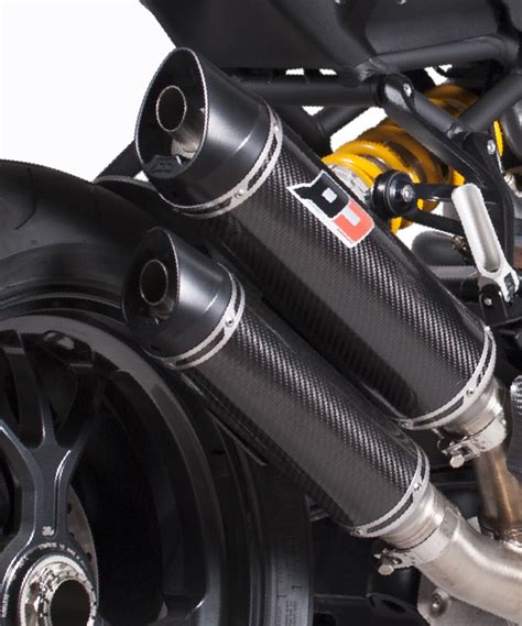 Ducati Monster 1200-821 Exhaust Mufflers - Torque Power Motorcycles