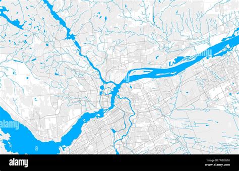 Map of gatineau quebec hi-res stock photography and images - Alamy