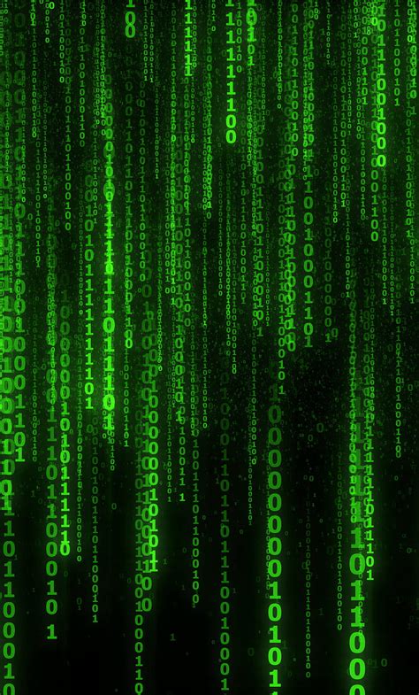 Green Matrix Code Wallpaper