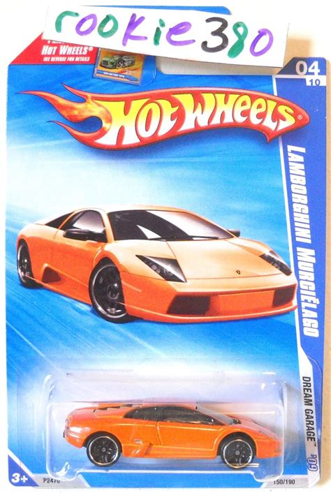 2009 Hot Wheels DREAM GARAGE #150 ∞ LAMBORGHINI MURCIELAGO ∞ ORANGE VARIANT USLC | eBay