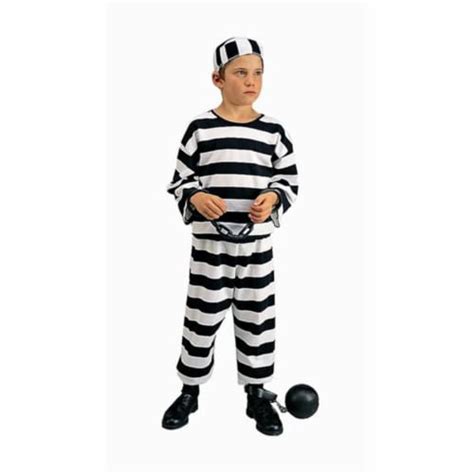 Convict Costume - Size Child-Large, 1 - Kroger