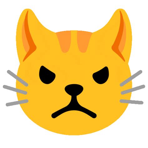 😾 Chat Qui Boude sur Noto Color Emoji, Animated 15.0