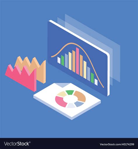 Area graph Royalty Free Vector Image - VectorStock