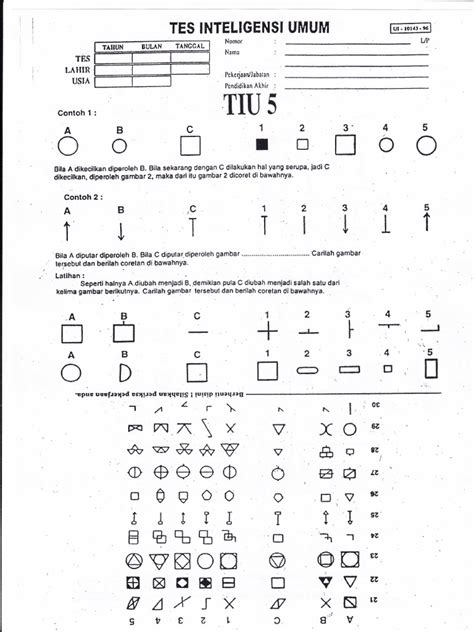 Contoh Soal Tiu Gambar Terbaru