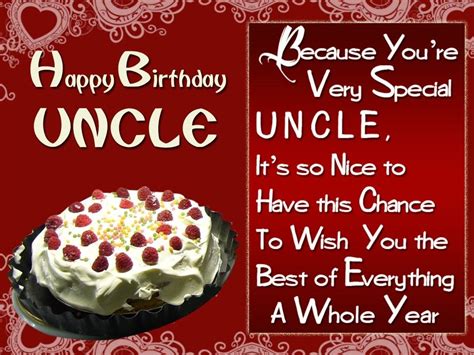 Birthday Wishes For Uncle - Happy Birthday Uncle Birthday Quotes