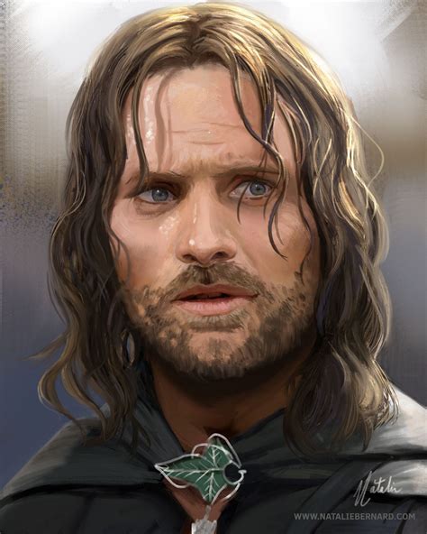 Aragorn, Natalie Bernard on ArtStation at https://www.artstation.com ...