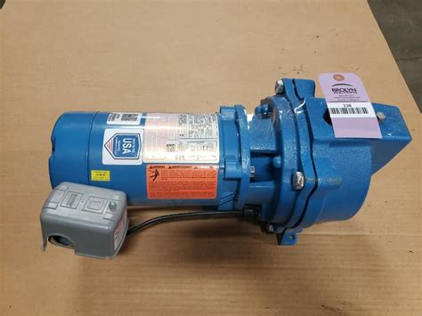 Goulds JPlus jet pump J5SH. 1/2HP Century motor C48A93A06 1PH, 115/230V ...