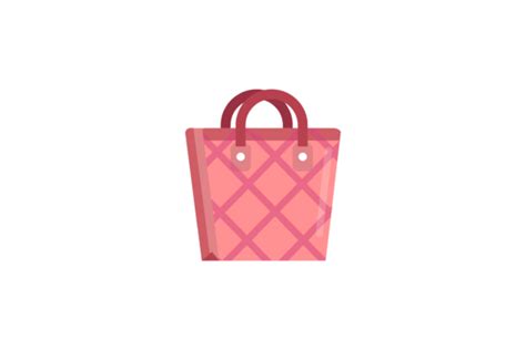 Women's Shopping Bags Pink Icon Graphic by lorongstudio555 · Creative ...