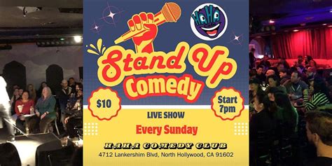 Stand Up Comedy, Ha Ha Comedy Club, Los Angeles, August 27 2023 ...