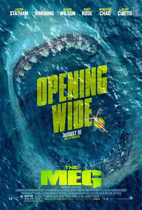 The Meg (2018) Poster #2 - Trailer Addict