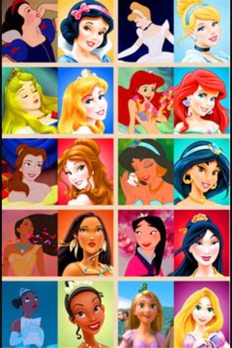 Disney Princesses - Now and Then | Disney, Disney princess, Disney fun