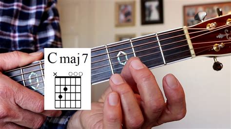 Cmaj7 Guitar Chord