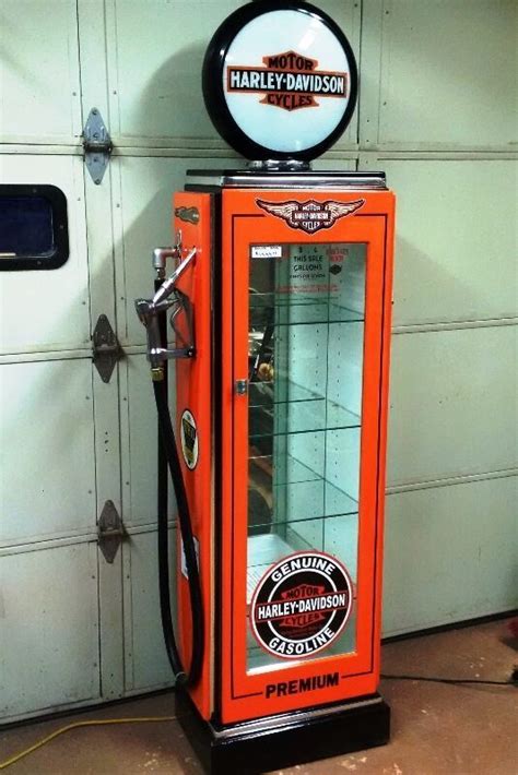 KUSTOM GAS PUMP DISPLAY CABINETS, TEXACO, RED INDIAN, H. D. | Hutches & Display Cabinets ...