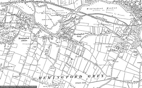 Old Maps of Hemingford Grey, Cambridgeshire - Francis Frith