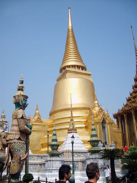 Stupa in Grand Palace in Bangkok | Free Images For Commercial Use