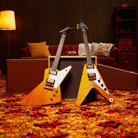 Gibson Flying V And Explorer Guitars Flying Again In New Collection